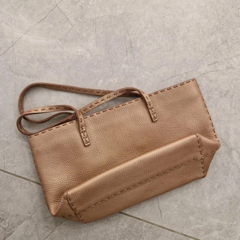 Fendi Selleria Shimmer Pink tote